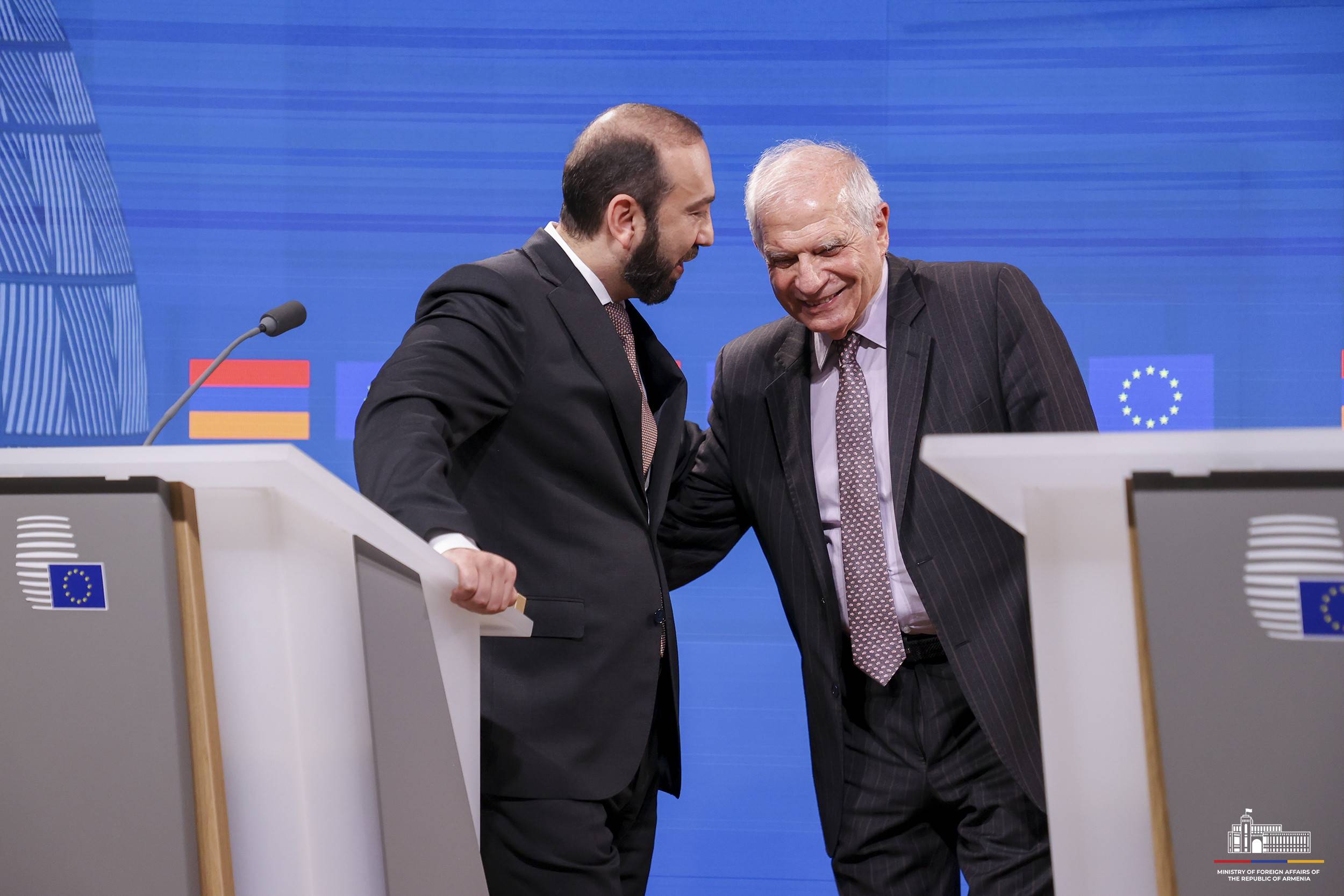 Statements by Borrell and Mirzoyan at a press conference