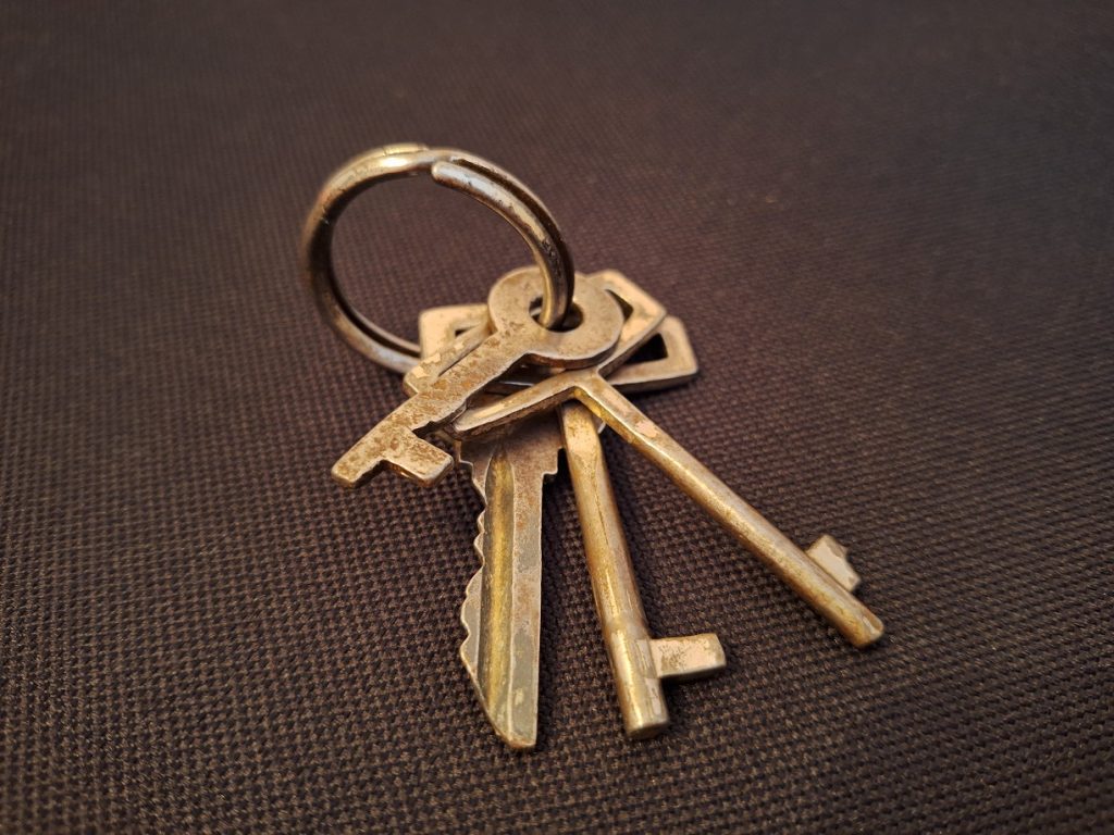 The keys to the Abdulov family's house in Khojaly