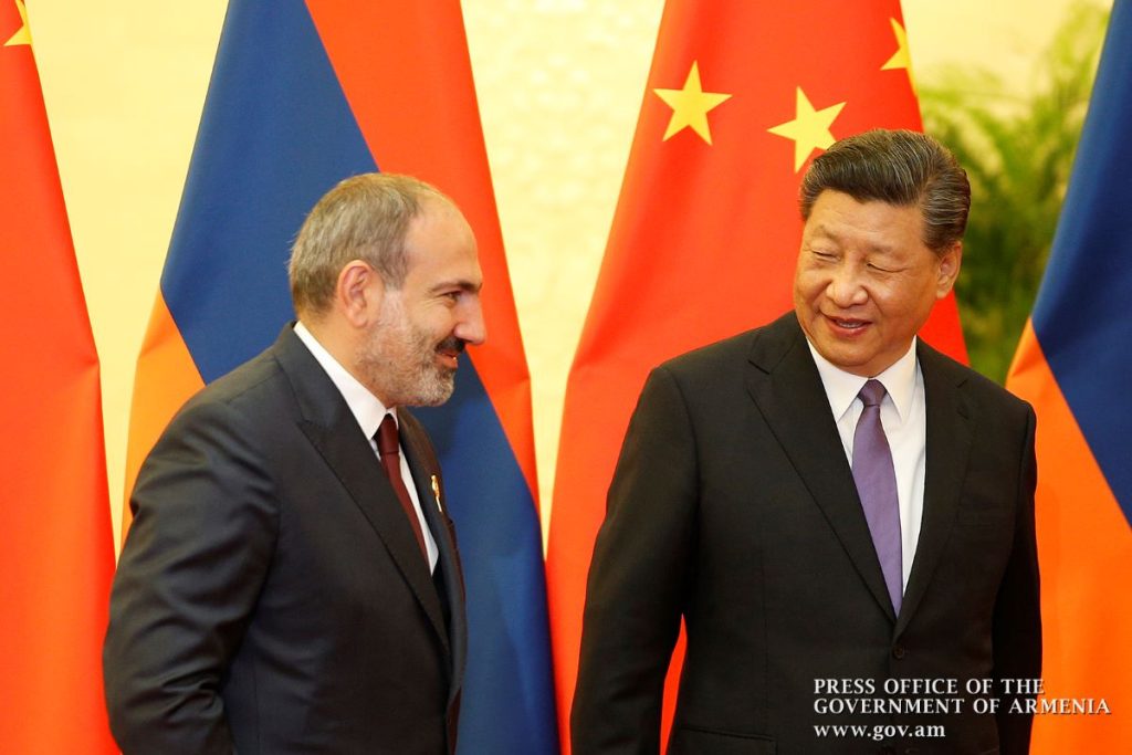 The meeting between prime minister Nikol Pashinyan and president Xi Jinping in Beijing, May 2019. Armenian-Chinese relations: Development prospects