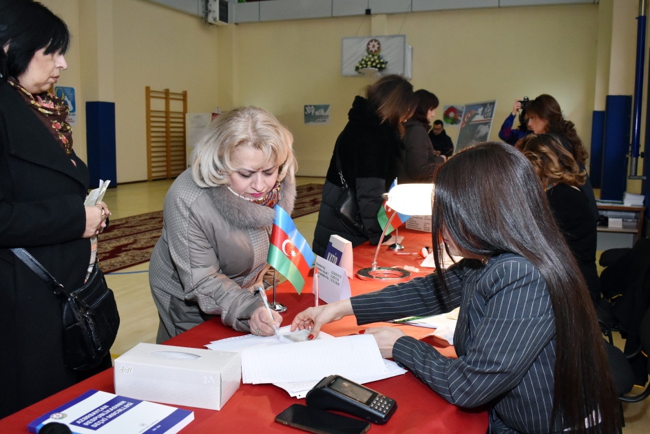 Early presidential elections are underway in Azerbaijan