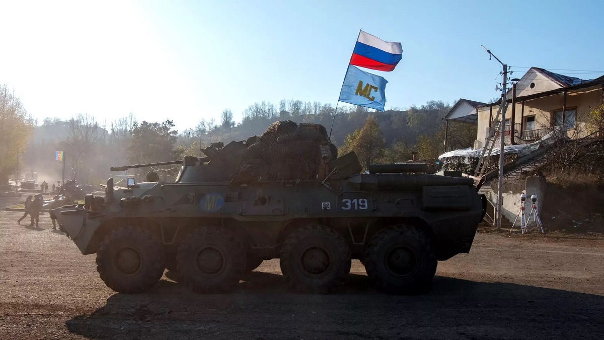 Российский миротворческий контингент покидает Азербайджан