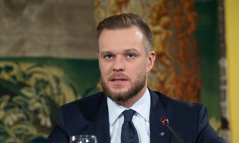 Gabrielius Landsbergis, the Minister of Foreign Affairs of Lithuania. Georgia's EU partners on the protests dispersal