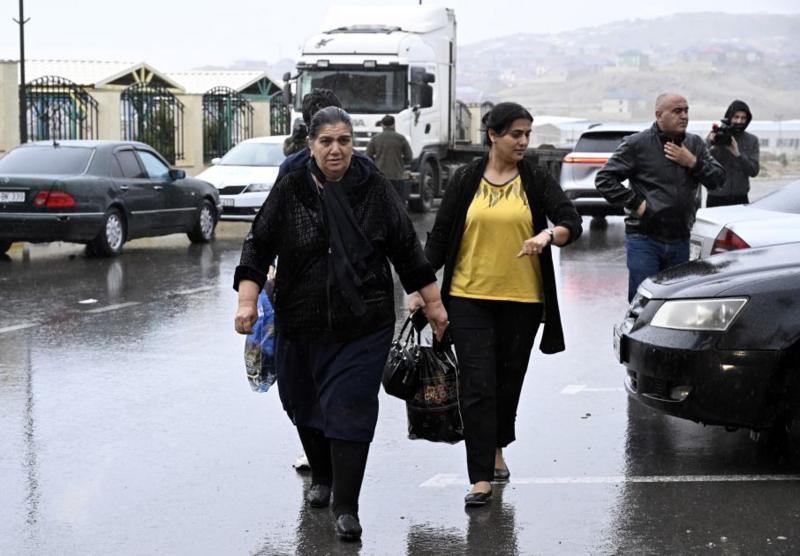 Shusha residents return to their hometown. Photo: AzerTaj. Azerbaijanis return to Karabakh