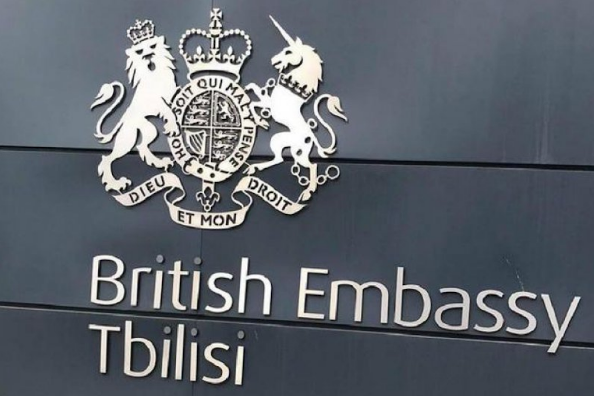Посольство Британии о протестах в Грузии