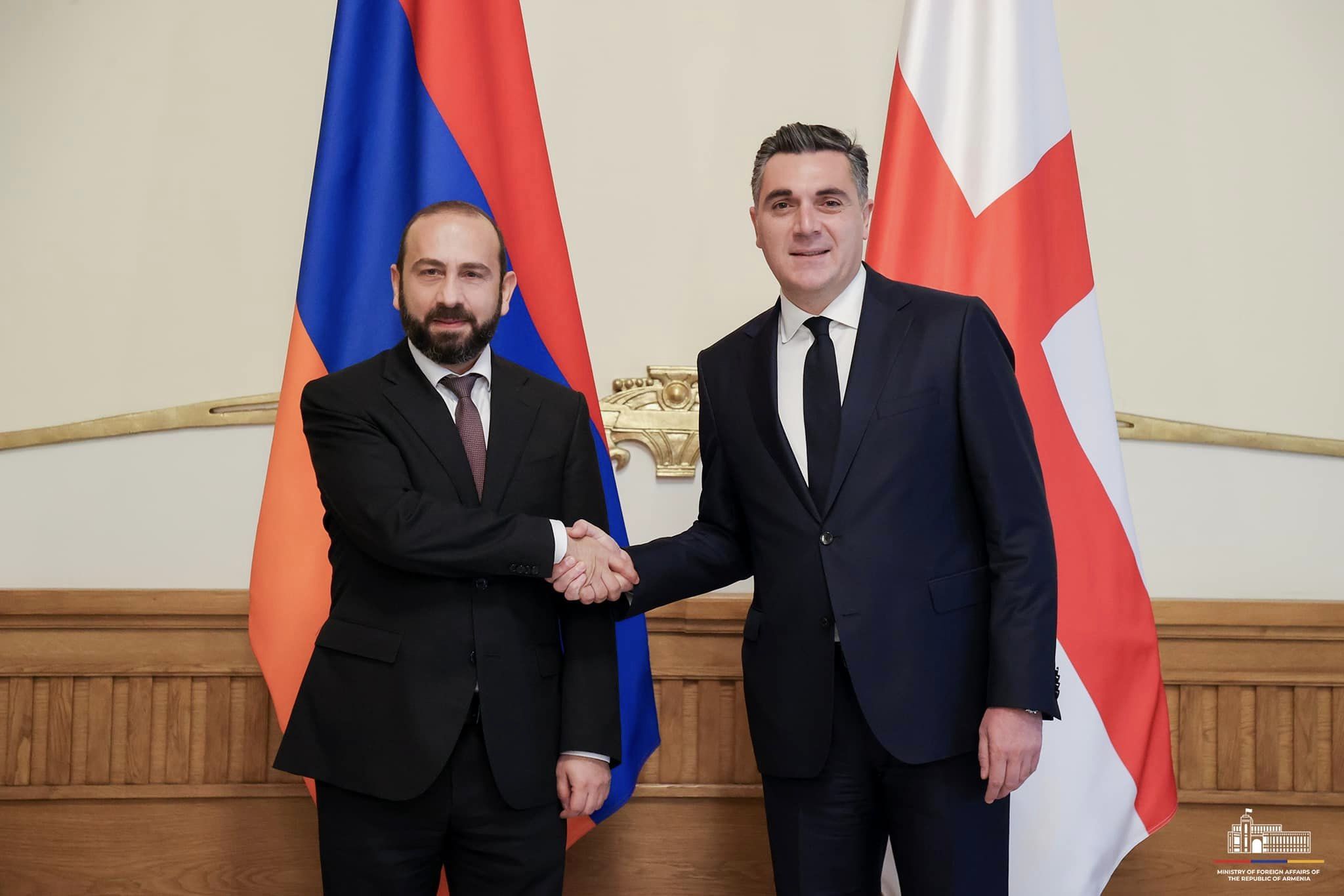 Переговоры Мирзоян-Дарчиашвили в Тбилиси: все самое важное
