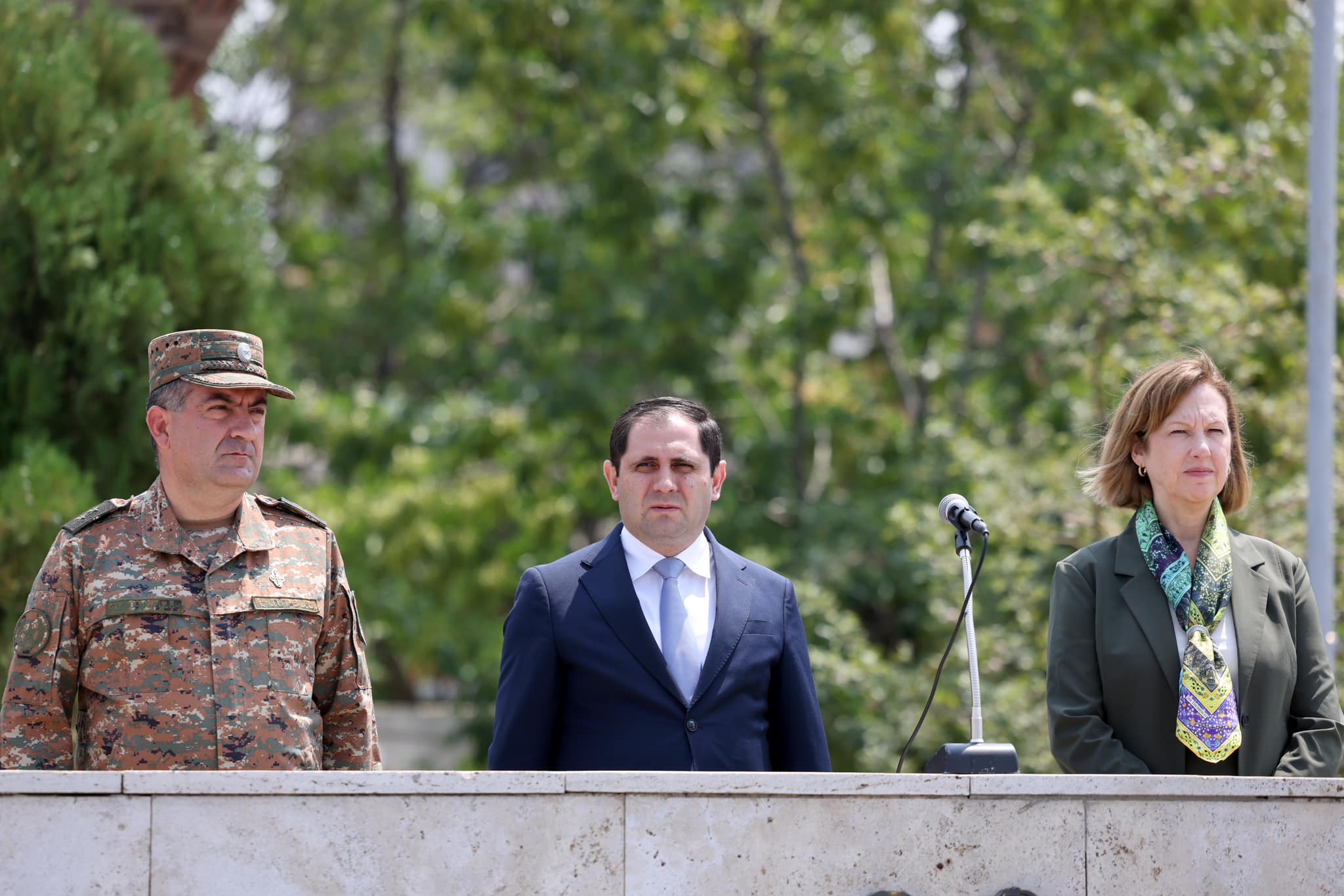 The opening ceremony of the exercises was attended by Defense Minister Suren Papikyan, U.S. Ambassador to Armenia Kristina Kvien, and Chief of the General Staff of the Armenian Armed Forces Edward Asryan. "Military exercises with the USA contribute to enhancing Armenia's sovereignty." Opinion