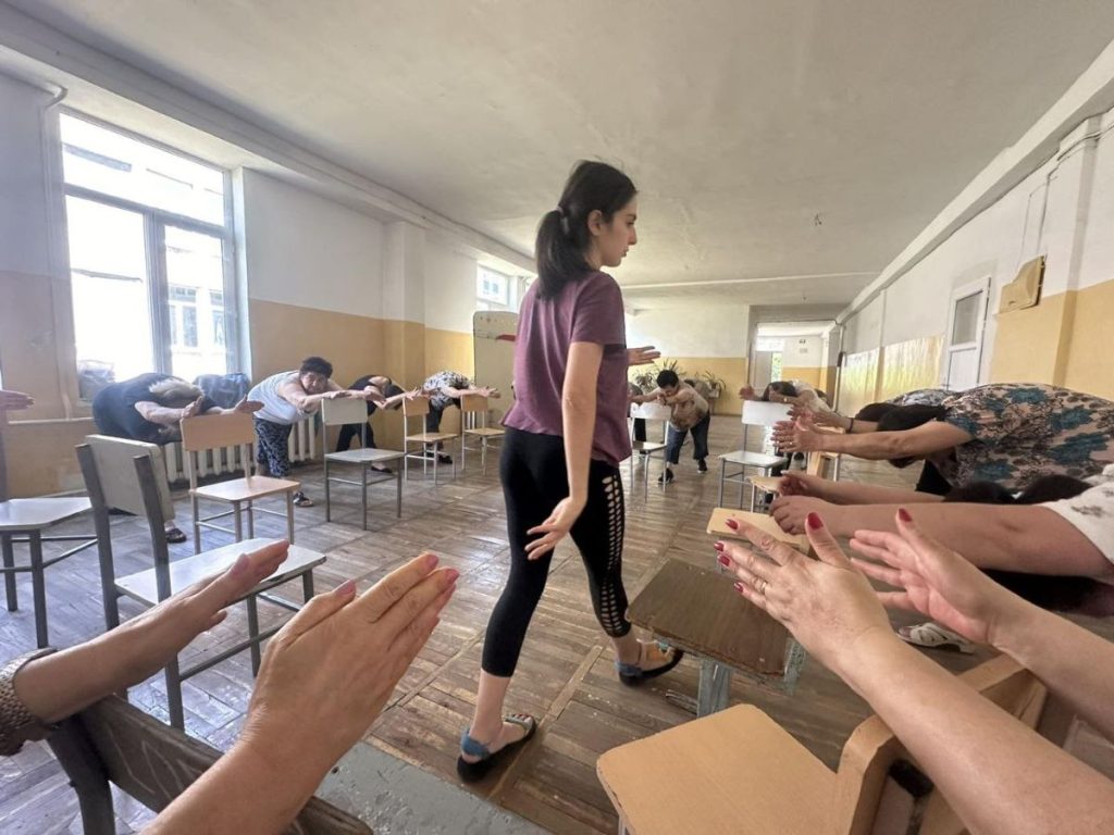 During the training. Photo by JAMnews.