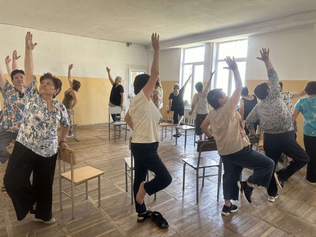 Training at a school in Yerevan. Photo: JAMnews