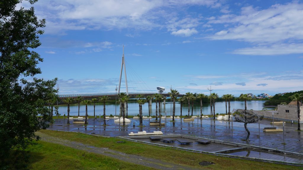 Beach in Anaklia. Photo: David Pipia/JAMnews