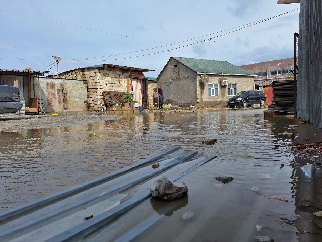 Heavy rains in Azerbaijan