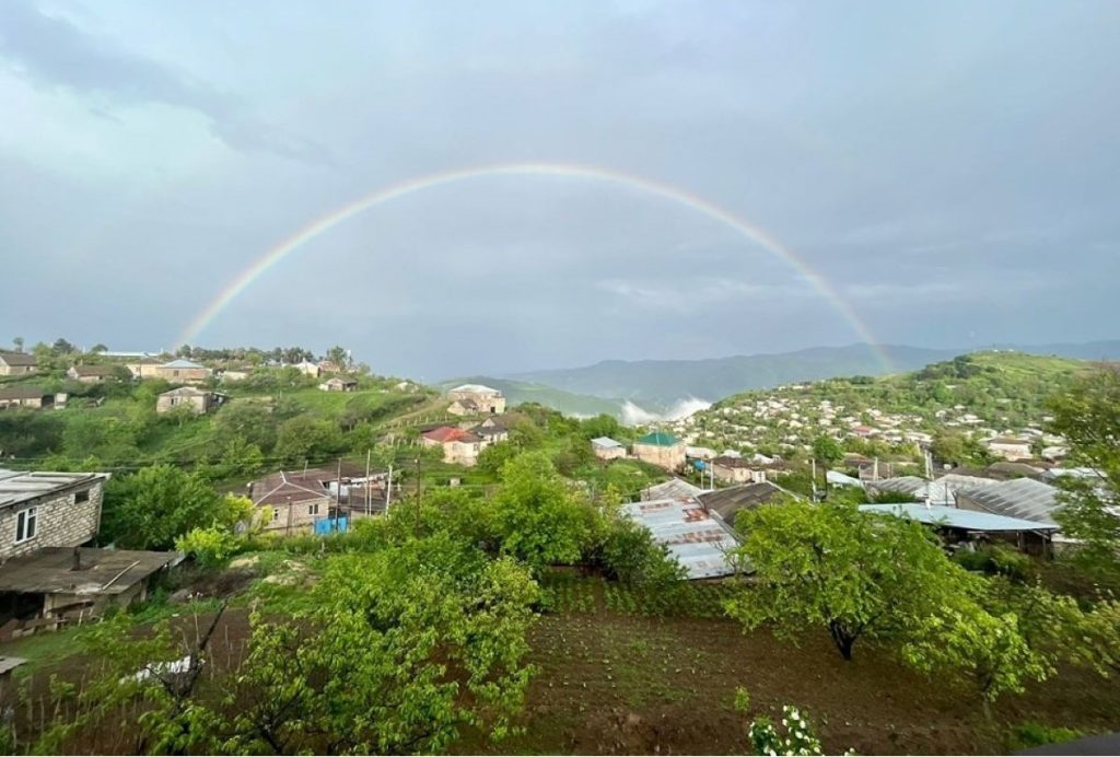 The view of the surroundings from the guesthouse. Photo by JAMnews