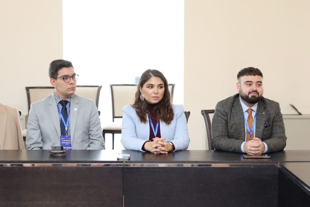 Participants of the project, with Silva Sahakyan in the center