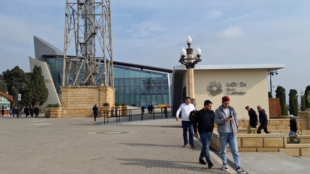 COP29 günlərində Bakı. Foto: Fatimə Mövlamlı/JAMnews