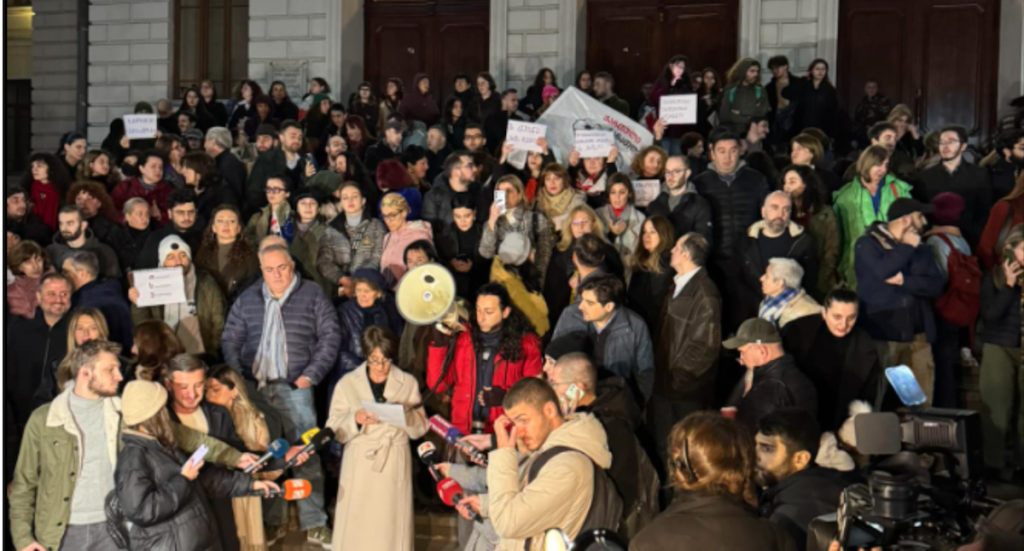 Over 600 lecturers in Georgia have signed a statement supporting protesting students. Georgian lecturers back protesting students