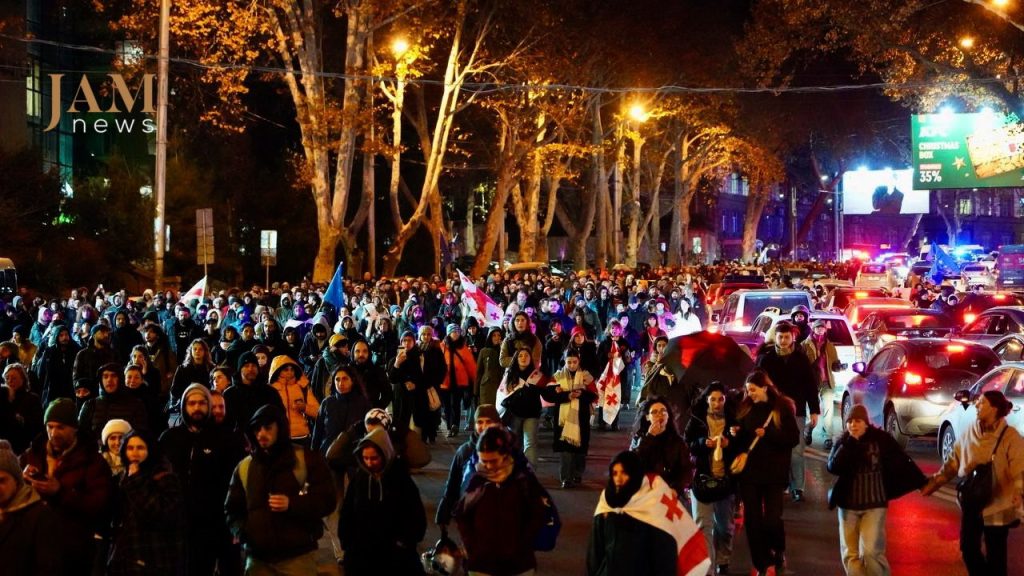 13 დეკემბერი, 2024 წელი. ფოტო: დავით ფიფია/ჯემნიუსი