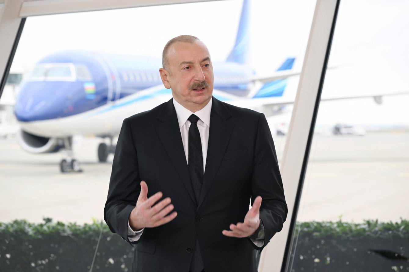 Aliyev comments on Aktau plane crash