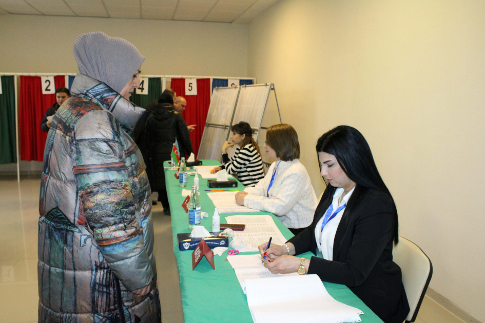 Municipal elections in Azerbaijan, 29 January 2025. Photo: AzerTac