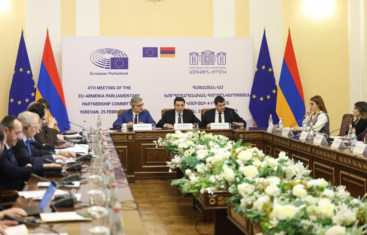 European parliamentarians in Yerevan