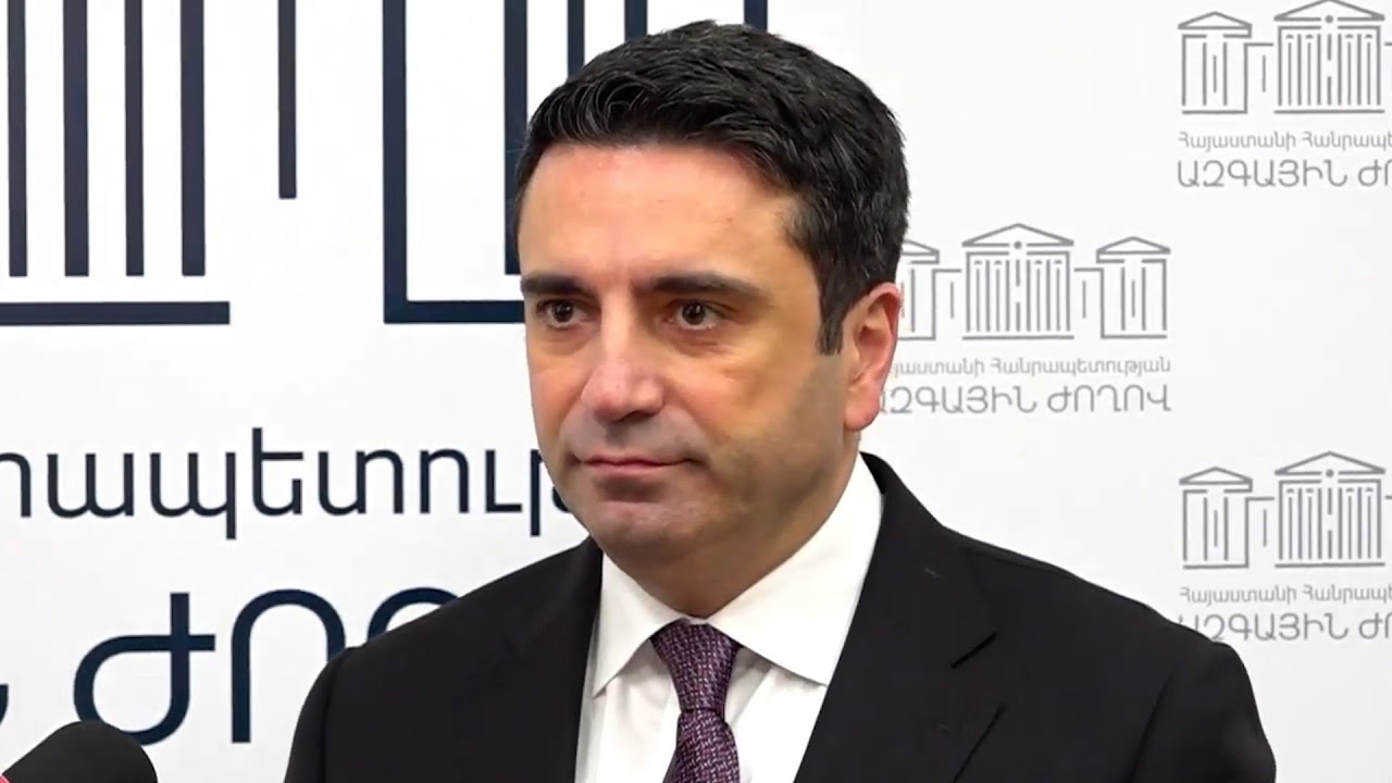 Briefing of Armenian parliament speaker