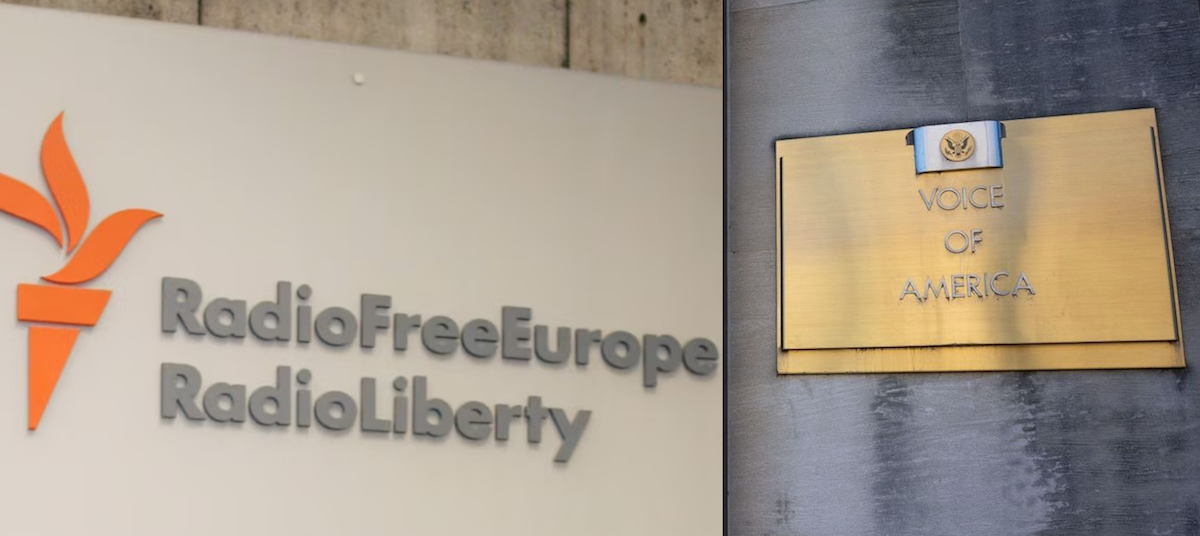 Radio Free Europe/Radio Liberty and Voice of America lose funding