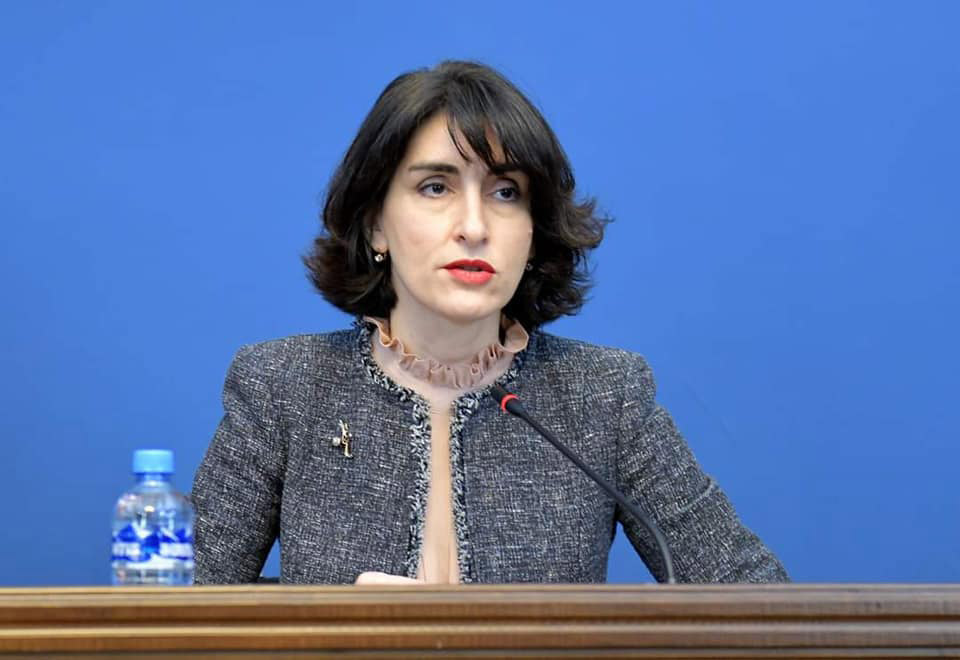 Georgian Dream’s Foreign Minister Maka Bochorishvili& European leaders were critical at the Council of Europe session, but the Georgian Dream foreign minister blamed "false narratives."