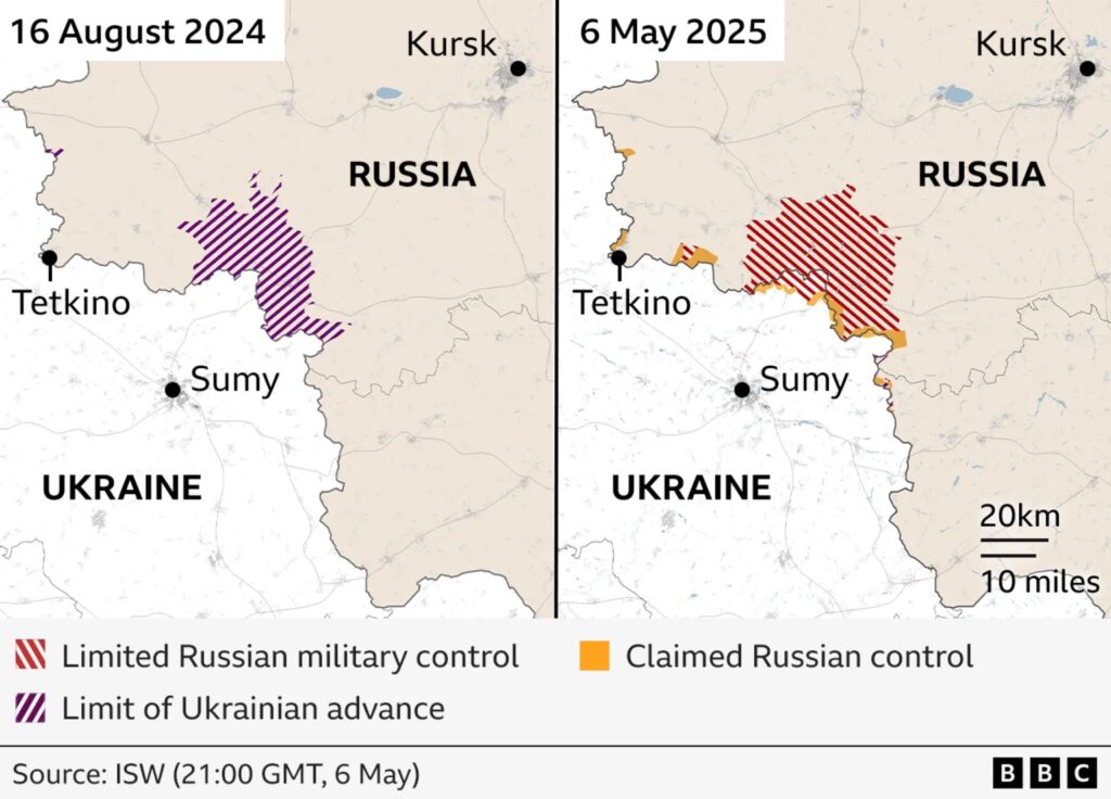 Украина предлагает России обмен территориями