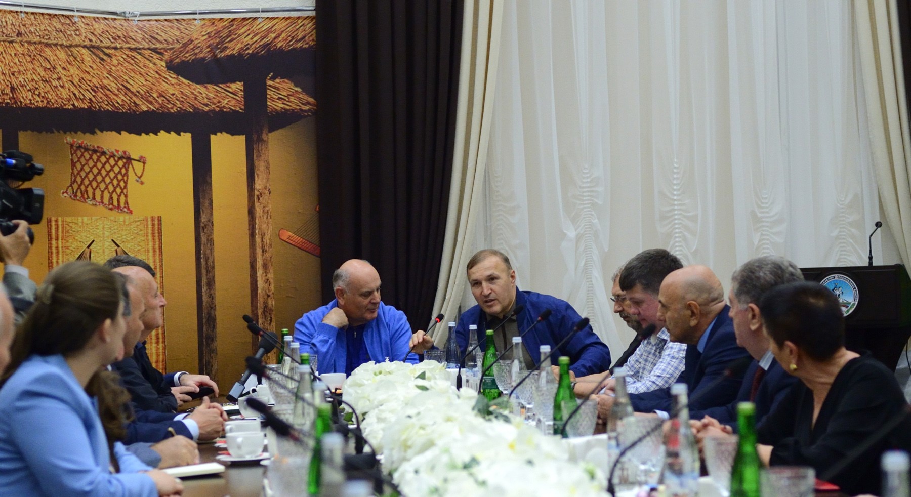 Визит Бжания в Адыгею