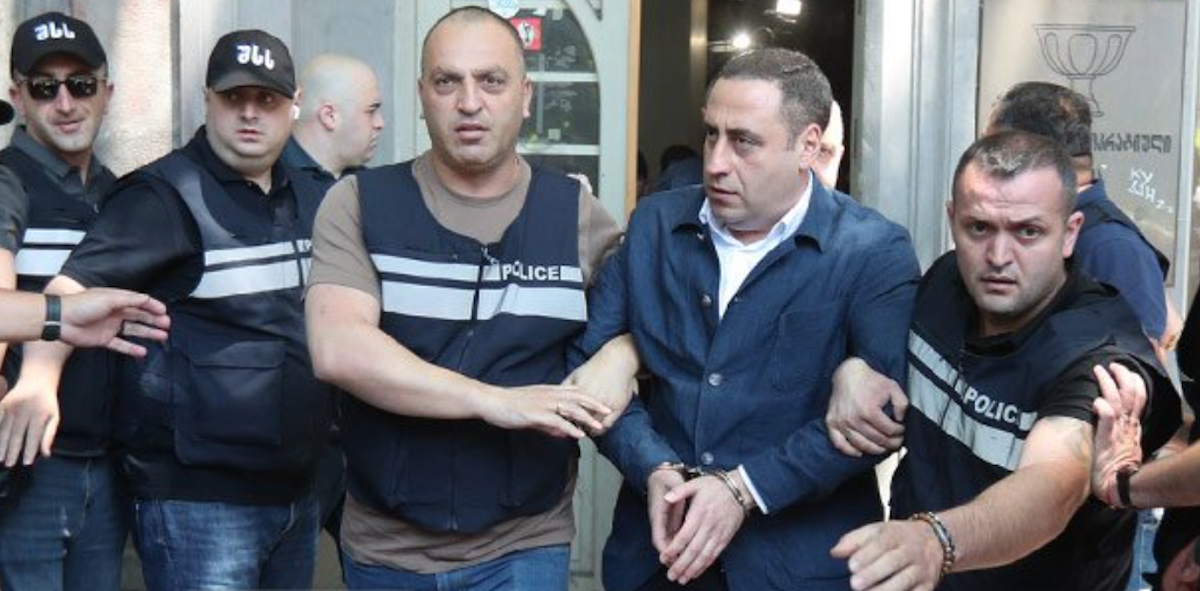 Georgian opposition figure Vashadze jailed