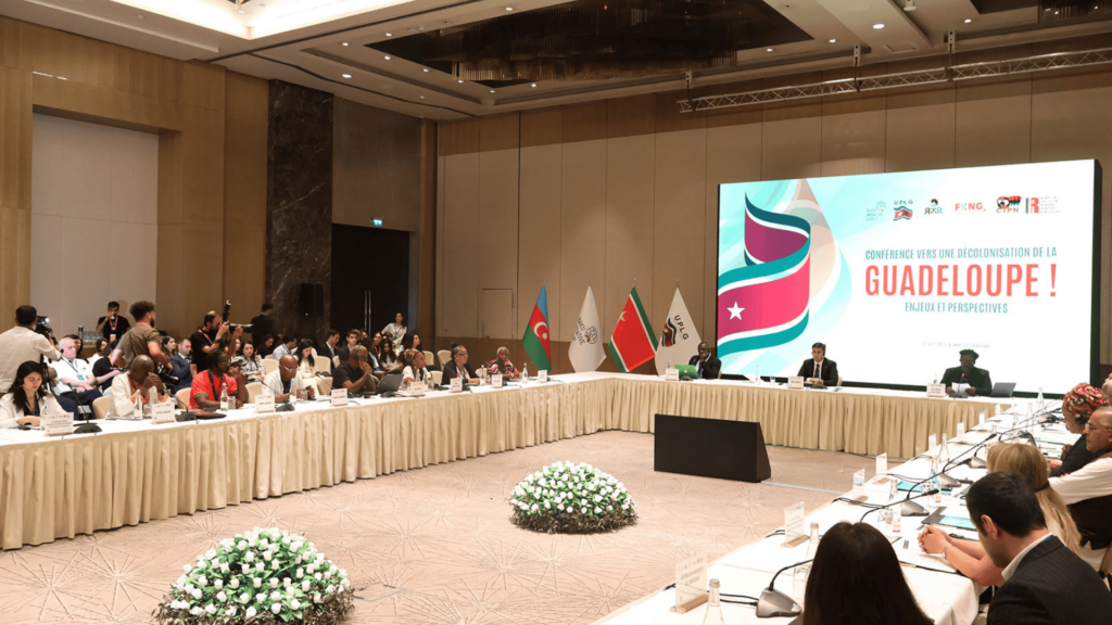 Bakıda Qvadelupaya həsr olunmuş “Qvadelupanın dekolonizasiyasına doğru! Çağırışlar və perspektivlər” mövzusunda beynəlxalq tematik konfrans keçirilib - Azərbaycanın Yeni Kaledoniya siyasəti