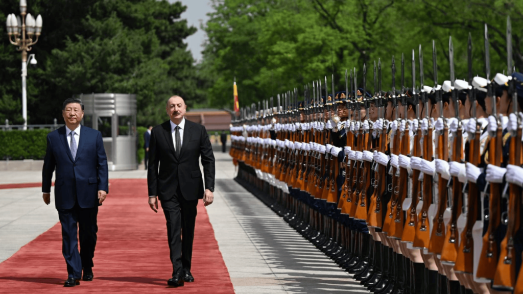 İlham Əliyevin Çinə rəsmi səfəri, 24 aprel 2025 | foto: president.az