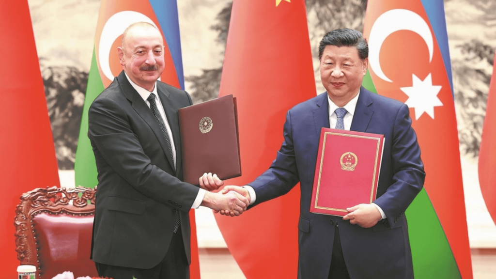 Prezident İlham Əliyev və Çin sədri Si Cinpin hərtərəfli strateji tərəfdaşlıq sənədi imzalayandan sonra | foto: China Daily