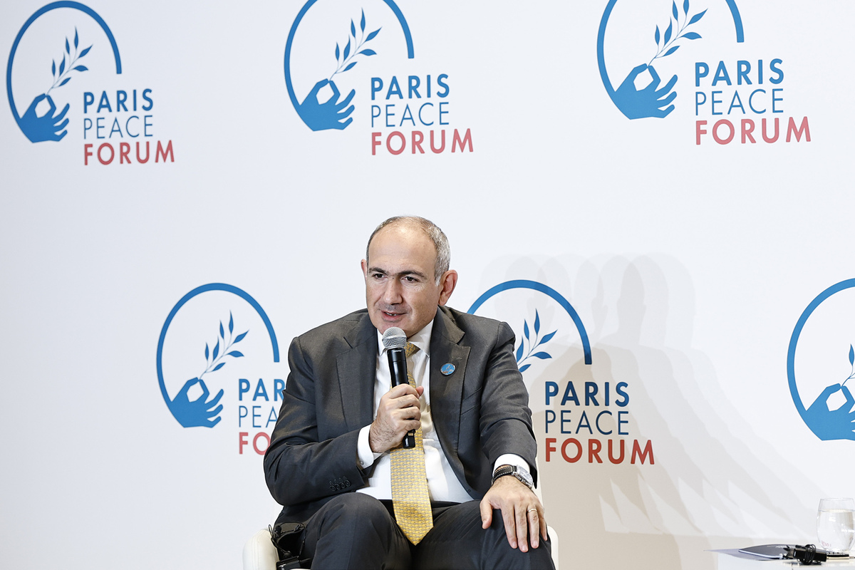 Փաշինյանի ելույթը Փարիզի խաղաղության 8-րդ ֆորումին