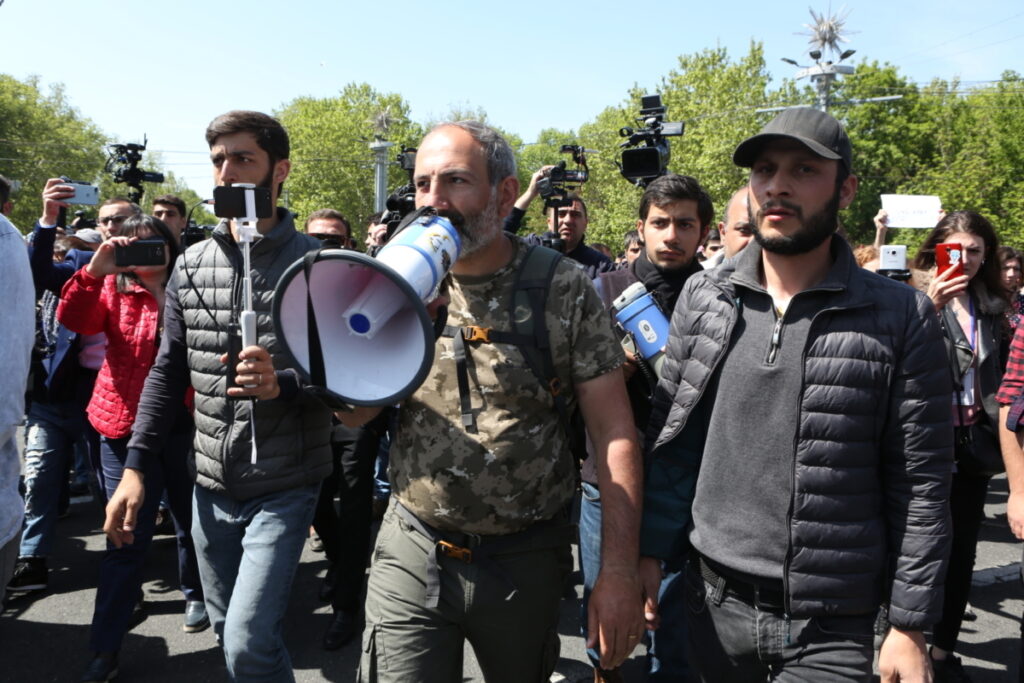 Day six of the Velvet Revolution that brought Pashinyan’s team to power