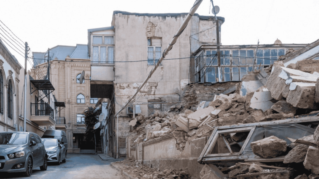 Bayırşəhərdə söküntü