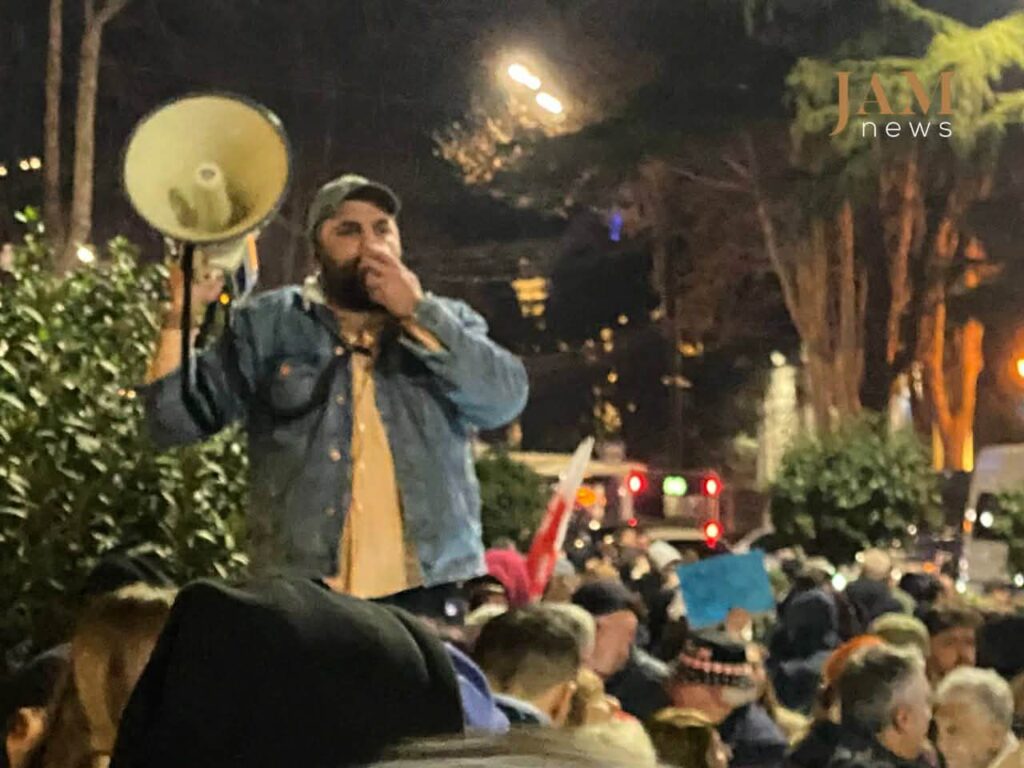 Непрерывны протест в Грузии 21.12.2026