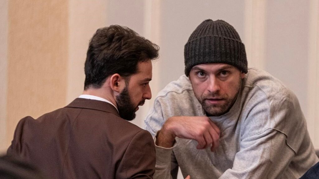 ანდრო ჭიჭინაძე განსასჯელის სკამზე