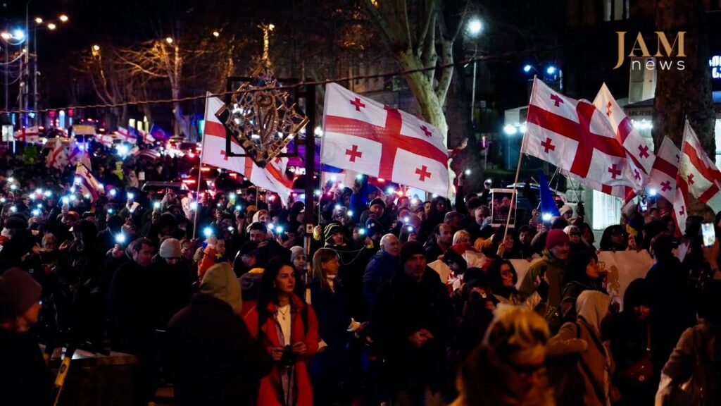 ძალა ერთობაშია! შაბათის მარში პროტესტის  465-ე დღეს