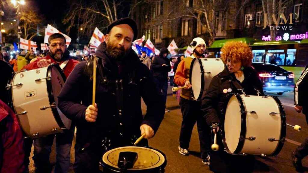 შაბათის მარში პროტესტის 465-ე დღეს