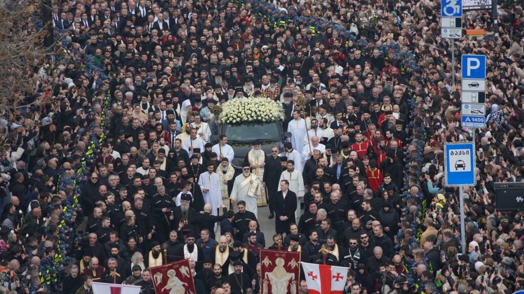 პატრიარქის დაკრძალვა