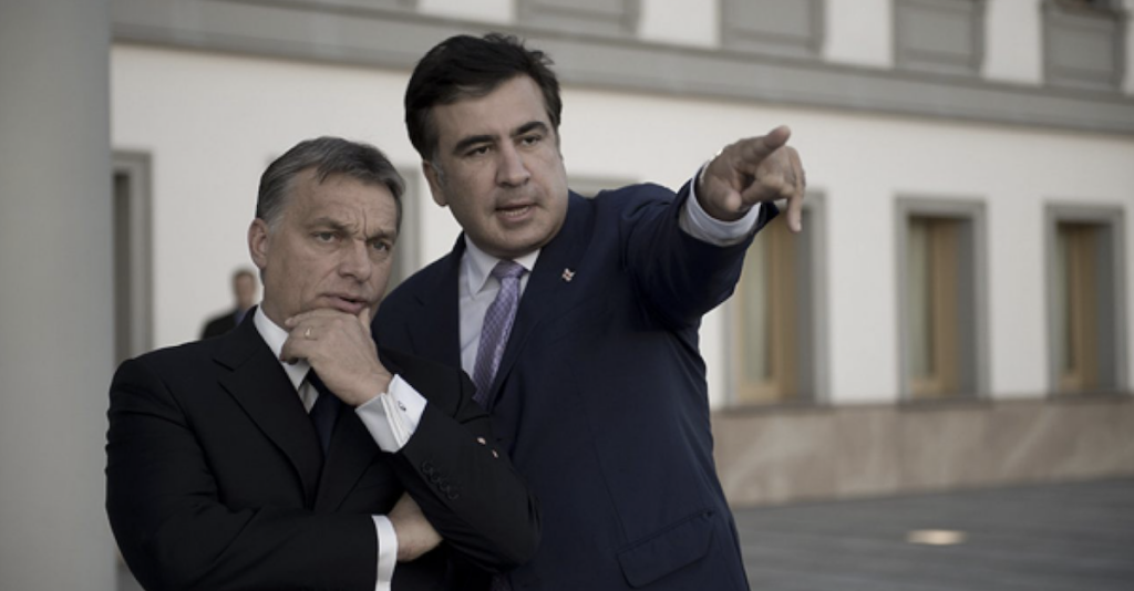 Саакашвили обвиняет Орбана