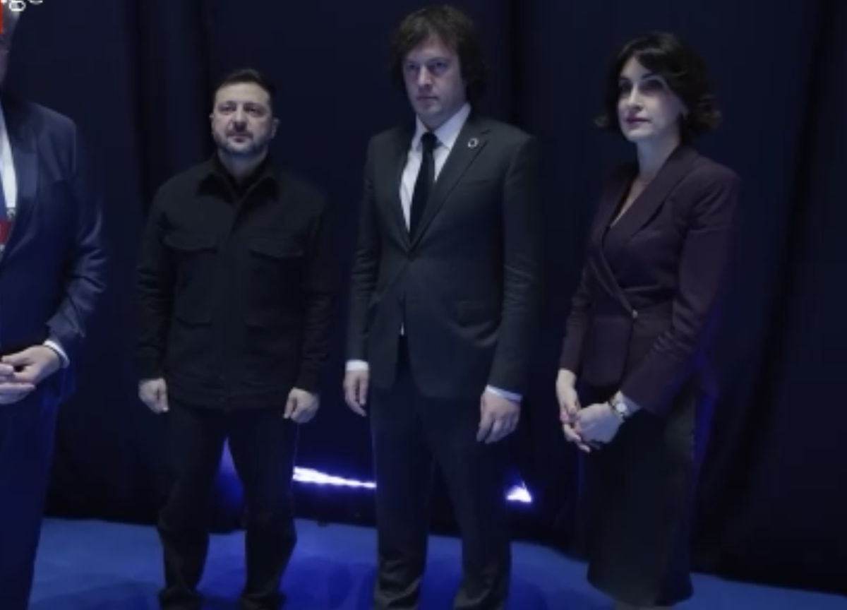 Georgian PM Kobakhidze meets Volodymyr Zelensky in Yerevan