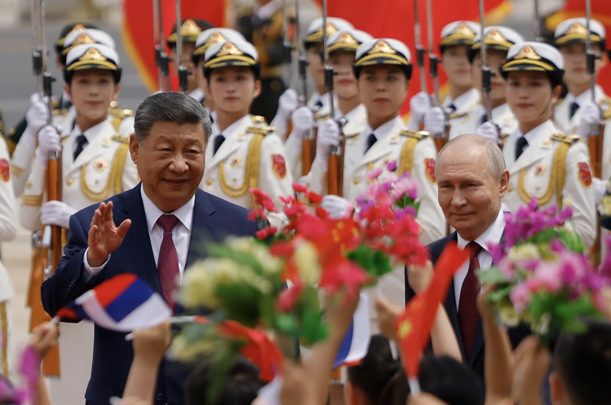 Визит Путина в Пекин