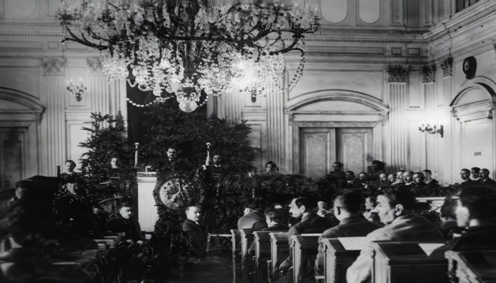28 Mayın tarixi - İstiqlal bəyannaməsinin elan olunması. Tbilisi 1918, 28 may