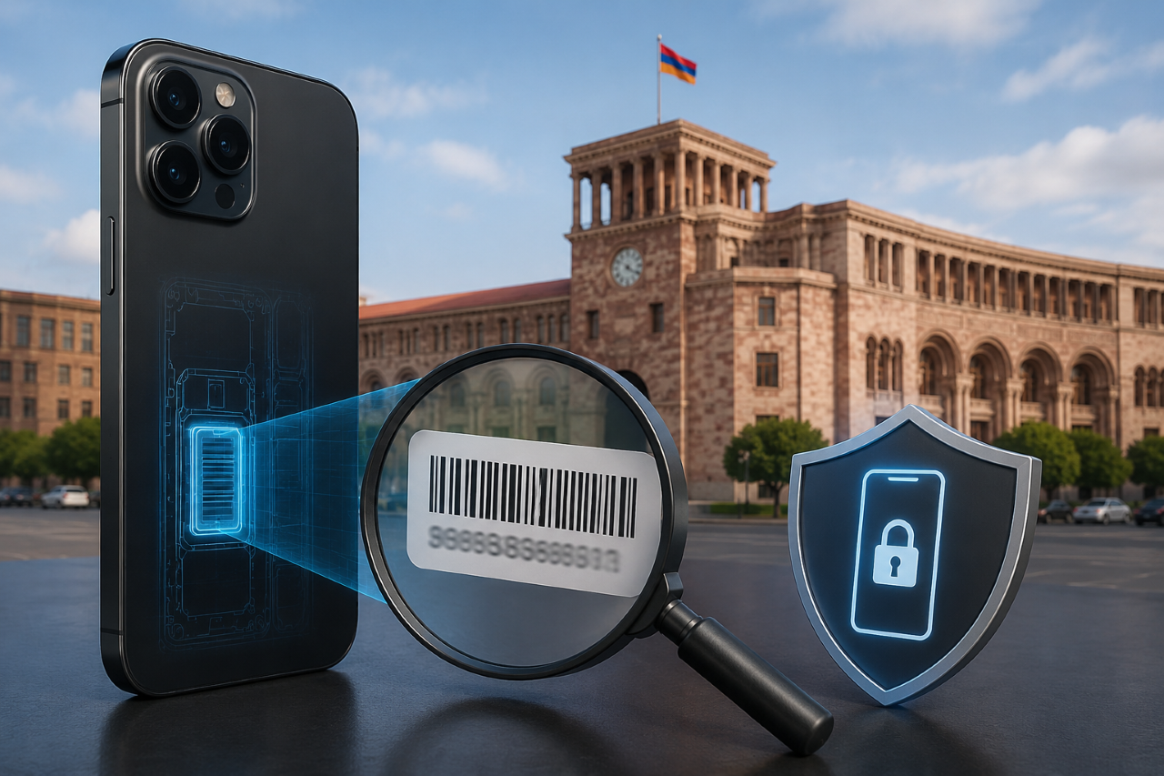 IMEI կոդերի գրանցում Հայաստանում