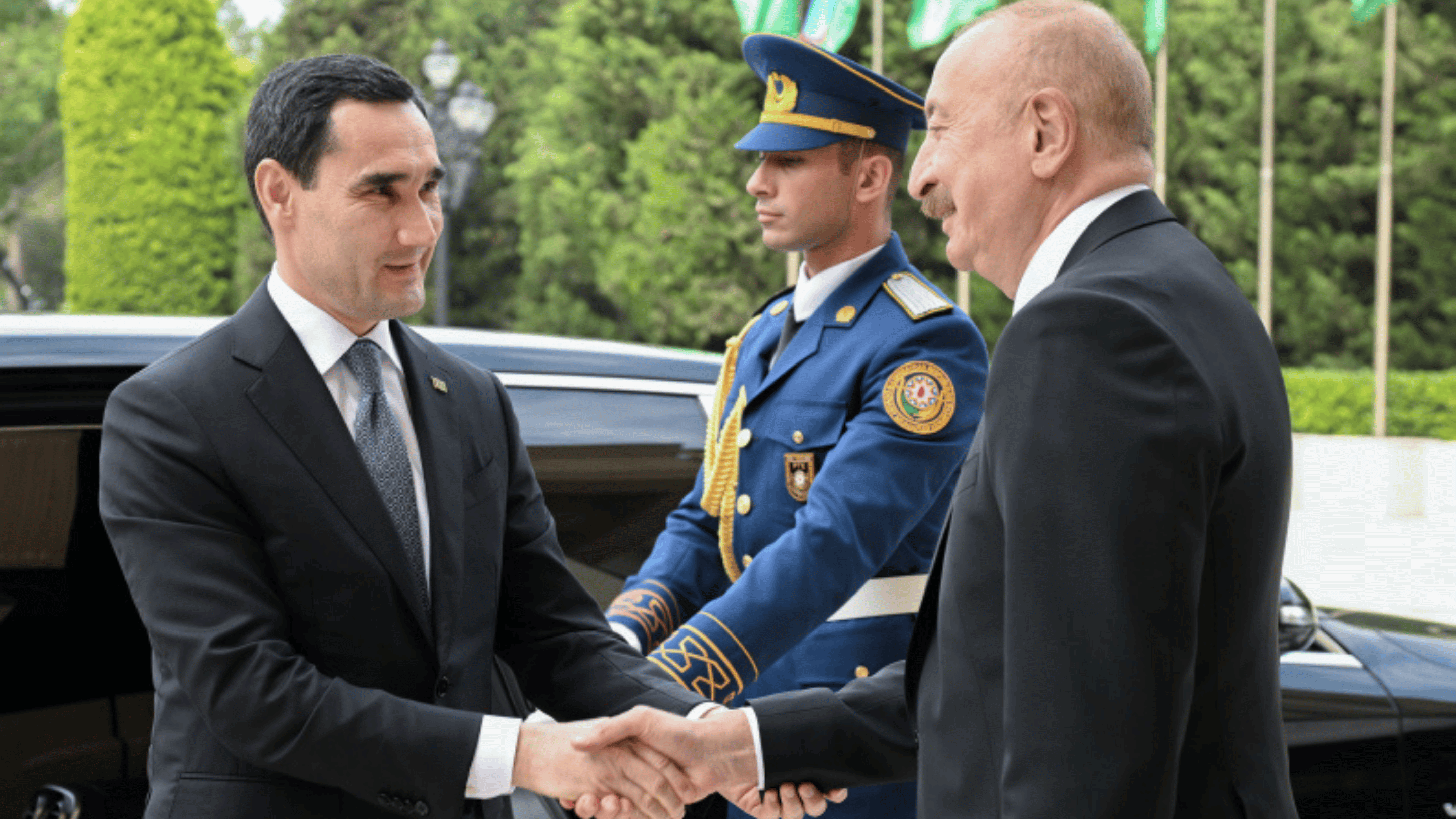 Türkmənistan Prezidenti Azərbaycanda