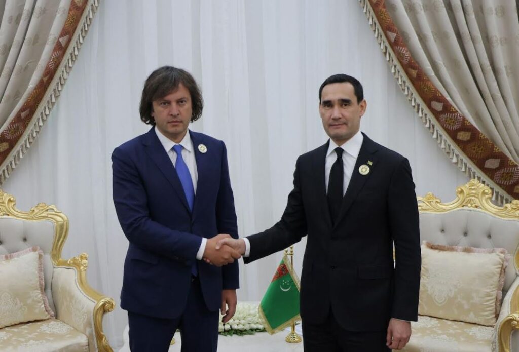 თურქმენეთის პრეზიდენტის, სერდარ ბერდიმუხამედოვის ვიზიტი თბილისში