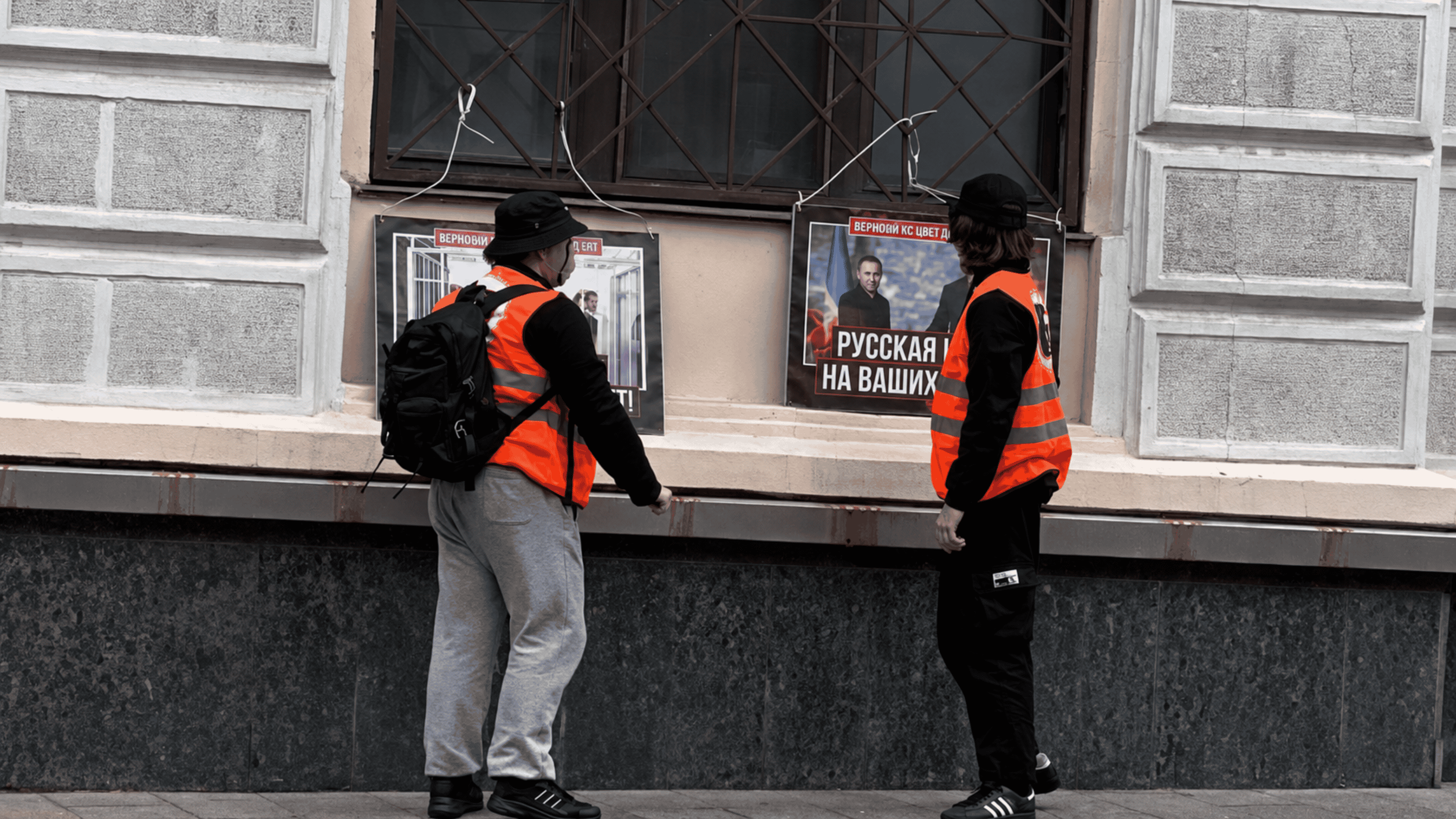 Rusiyada Azərbaycan evinin qarşısında aksiya