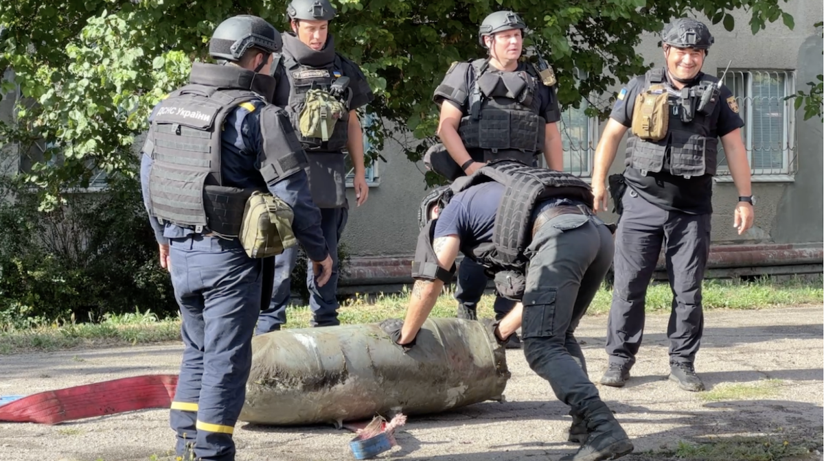 разминирование Украины