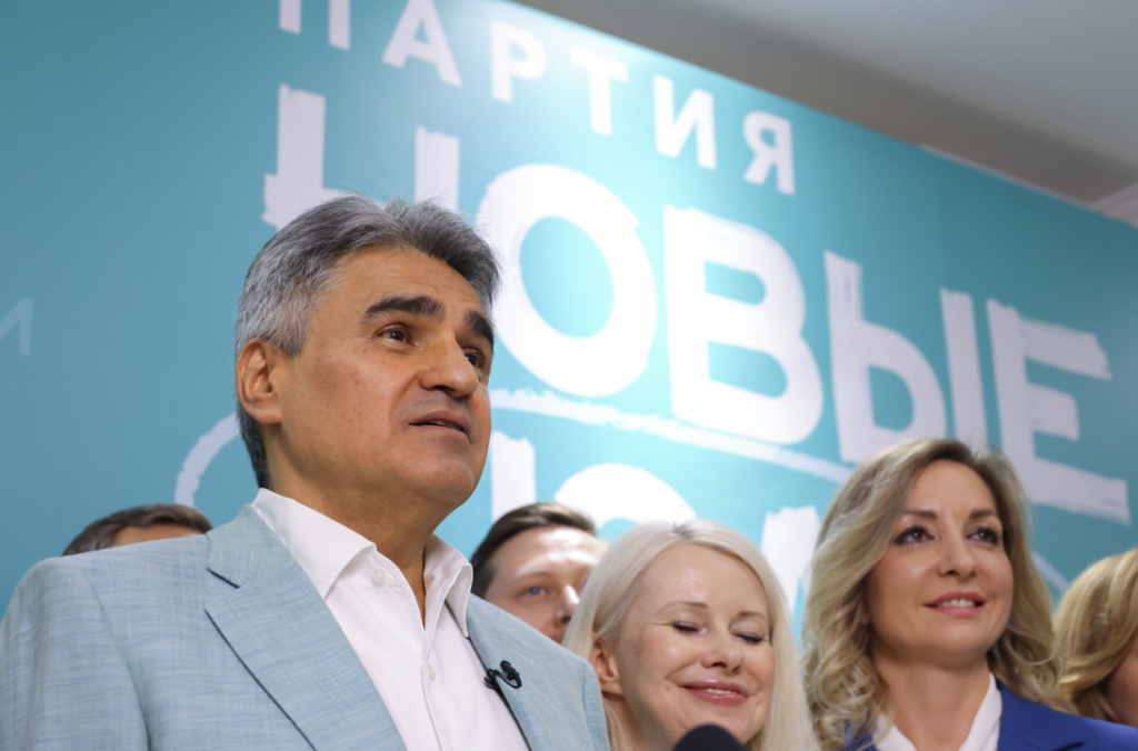 Председатель партии «Новые люди» Алексей Нечаев