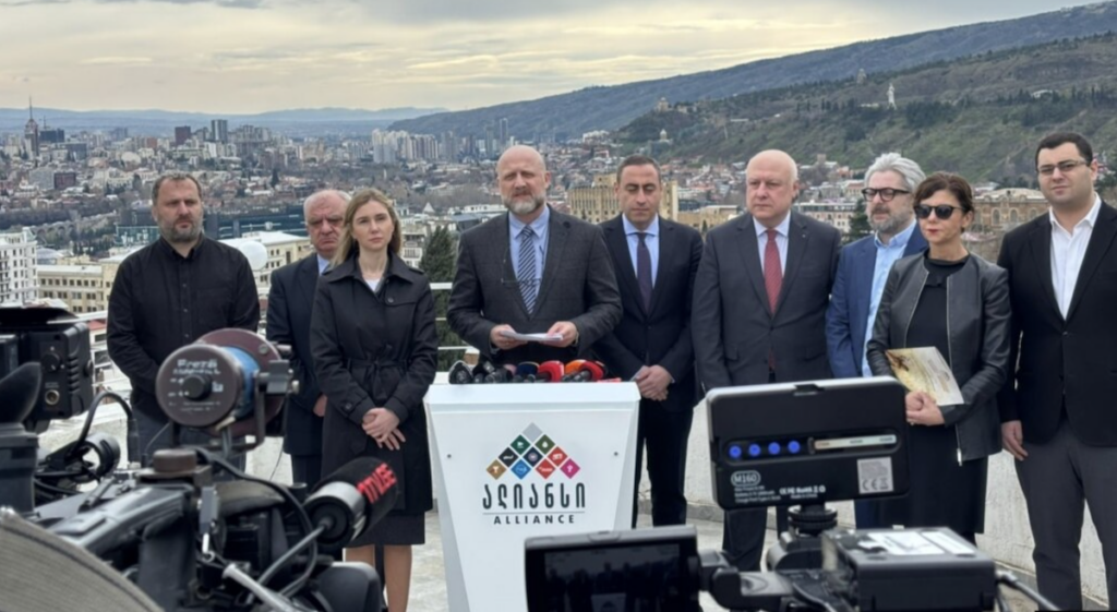 ოპოზიციური ალიანსის წარმომადგენლები, 2026 წლის მარტი